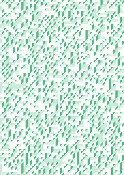 Edward Zajec 'in 1971' deki Il Cubo 'sunun uygulanması. Esasen 8 taştan oluşan bir Truchet fayans seti ve yerleştirme sanatı illüstrasyonu için kurallar