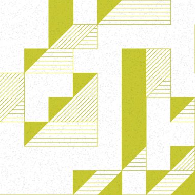 Edward Zajec 'in 1971' deki Il Cubo 'sunun uygulanması. Esasen 8 taştan oluşan bir Truchet fayans seti ve yerleştirme sanatı illüstrasyonu için kurallar