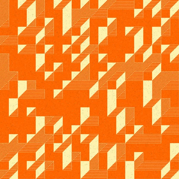 Edward Zajec 'in 1971' deki Il Cubo 'sunun uygulanması. Esasen 8 taştan oluşan bir Truchet fayans seti ve yerleştirme sanatı illüstrasyonu için kurallar