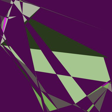 Geometrik soyutlama üretken sanat arkaplan çizimi