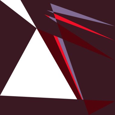 Geometrik soyutlama üretken sanat arkaplan çizimi