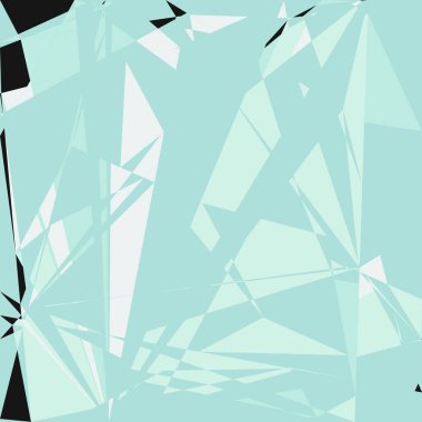 Geometrik soyutlama üretken sanat arkaplan çizimi