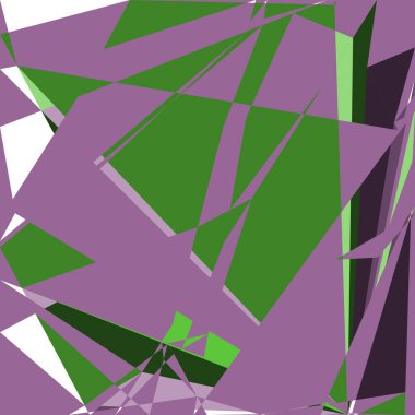 Geometrik soyutlama üretken sanat arkaplan çizimi