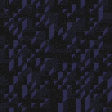 Edward Zajec 'in 1971' deki Il Cubo 'sunun uygulanması. Esasen 8 taştan oluşan bir Truchet fayans seti ve yerleştirme sanatı illüstrasyonu için kurallar