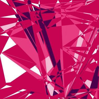 Geometrik soyutlama üretken sanat arkaplan çizimi