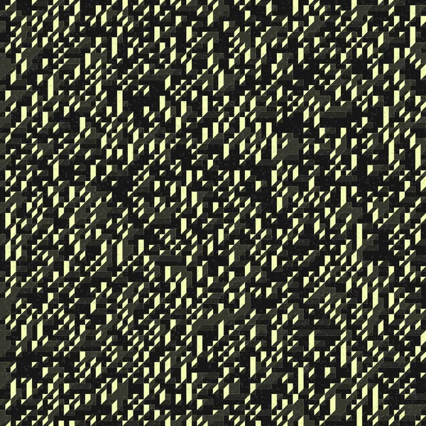 Edward Zajec 'in 1971' deki Il Cubo 'sunun uygulanması. Esasen 8 taştan oluşan bir Truchet fayans seti ve yerleştirme sanatı illüstrasyonu için kurallar