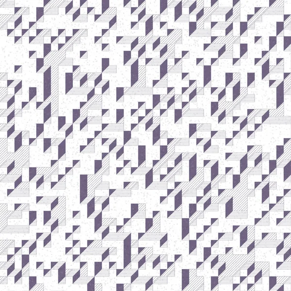 Edward Zajec 'in 1971' deki Il Cubo 'sunun uygulanması. Esasen 8 taştan oluşan bir Truchet fayans seti ve yerleştirme sanatı illüstrasyonu için kurallar