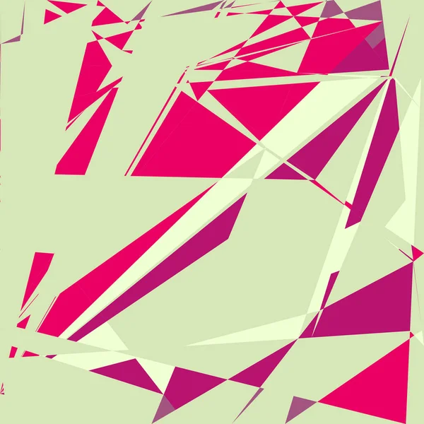 Geometrische Abstraktion Generative Kunst Hintergrund Kunst Illustration — Stockvektor