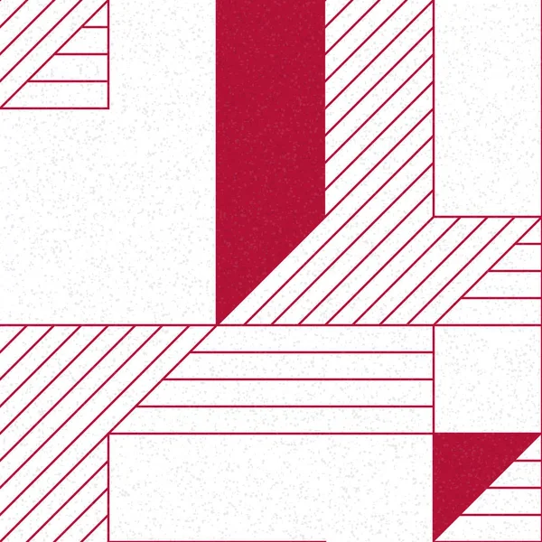 Edward Zajec 'in 1971' deki Il Cubo 'sunun uygulanması. Esasen 8 taştan oluşan bir Truchet fayans seti ve yerleştirme sanatı illüstrasyonu için kurallar