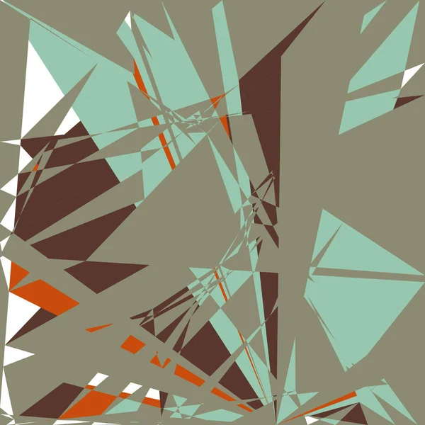 Geometric Abstraction Generative Art Background Art Illustration — Vector de stoc