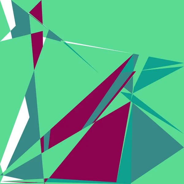 Geometric Abstraction Generative Art Background Art Illustration — стоковый вектор