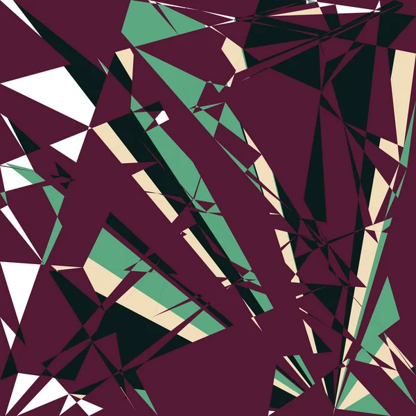 Geometrik soyutlama üretken sanat arkaplan çizimi