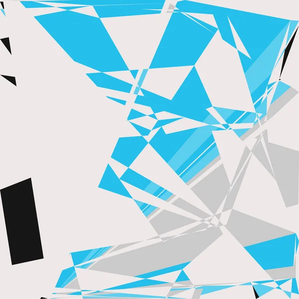 Geometrik soyutlama üretken sanat arkaplan çizimi