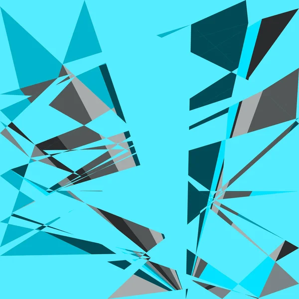 Geometrik soyutlama üretken sanat arkaplan çizimi