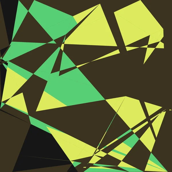 Geometric Abstraction Generative Art Background Art Illustration — ストックベクタ