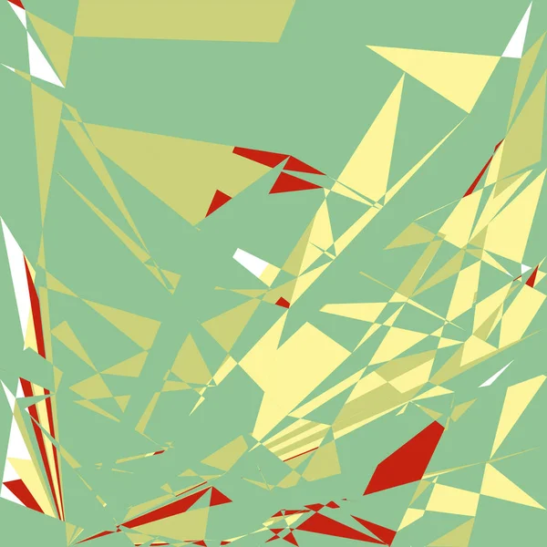 Geometric Abstraction Generative Art Background Art Illustration — Stok Vektör