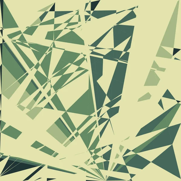 Geometric Abstraction Generative Art Background Art Illustration — ストックベクタ