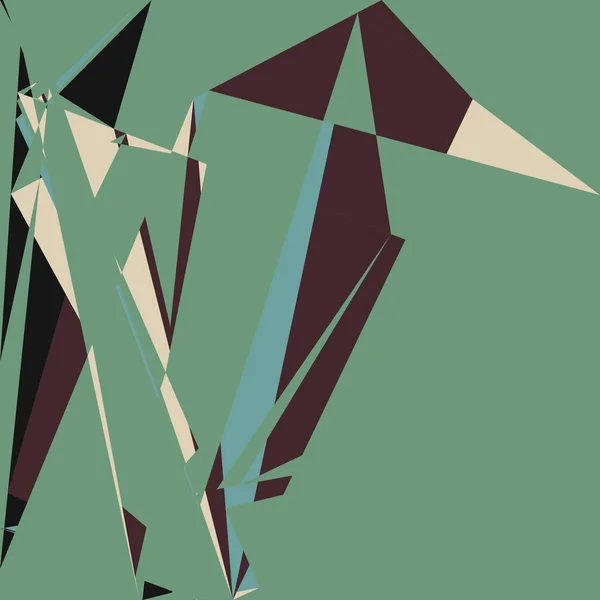 Geometric Abstraction Generative Art Background Art Illustration — Vector de stoc