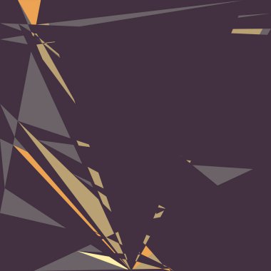 Geometrik soyutlama üretken sanat arkaplan çizimi