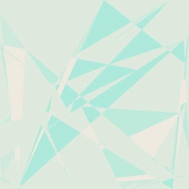 Geometrik soyutlama üretken sanat arkaplan çizimi