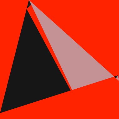 Geometrik soyutlama üretken sanat arkaplan çizimi