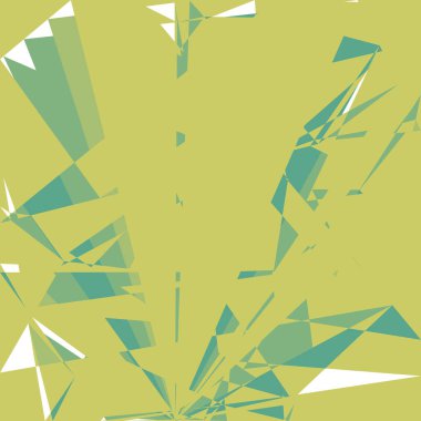 Geometrik soyutlama üretken sanat arkaplan çizimi