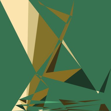 Geometrik soyutlama üretken sanat arkaplan çizimi