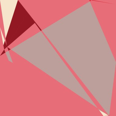 Geometrik soyutlama üretken sanat arkaplan çizimi