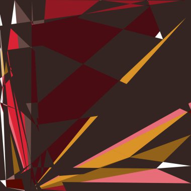 Geometrik soyutlama üretken sanat arkaplan çizimi