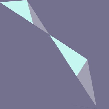 Geometrik soyutlama üretken sanat arkaplan çizimi