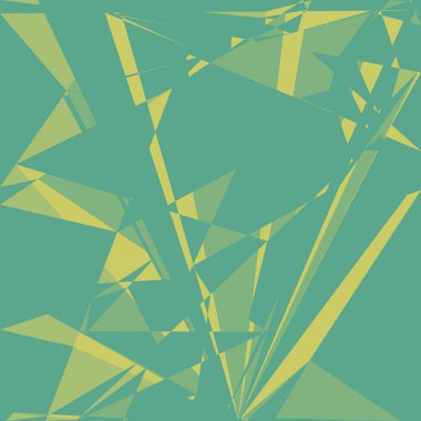 Geometrik soyutlama üretken sanat arkaplan çizimi