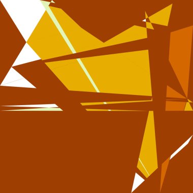 Geometrik soyutlama üretken sanat arkaplan çizimi