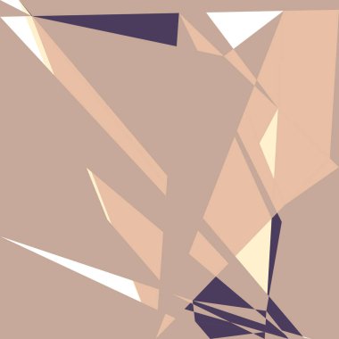 Geometrik soyutlama üretken sanat arkaplan çizimi