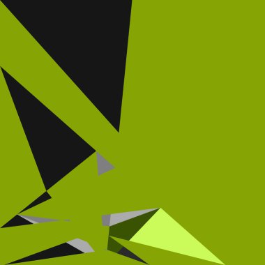 Geometrik soyutlama üretken sanat arkaplan çizimi