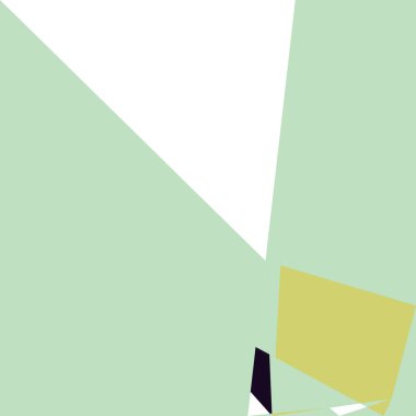 Geometrik soyutlama üretken sanat arkaplan çizimi