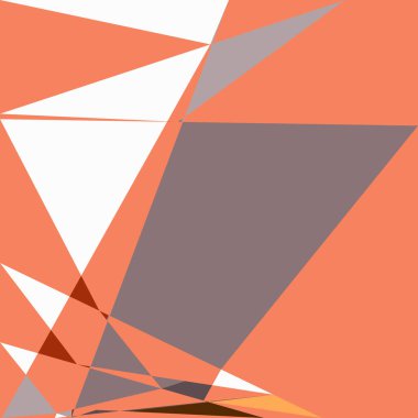 Geometrik soyutlama üretken sanat arkaplan çizimi