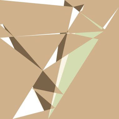 Geometrik soyutlama üretken sanat arkaplan çizimi