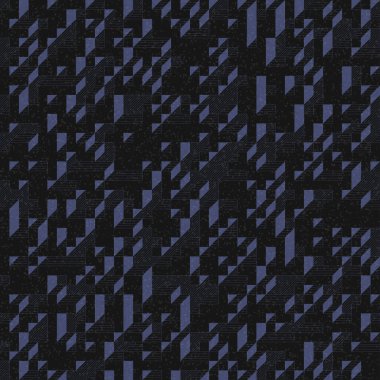 Edward Zajec 'in 1971' deki Il Cubo 'sunun uygulanması. Esasen 8 taştan oluşan bir Truchet fayans seti ve yerleştirme sanatı illüstrasyonu için kurallar