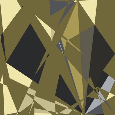 Geometrik soyutlama üretken sanat arkaplan çizimi