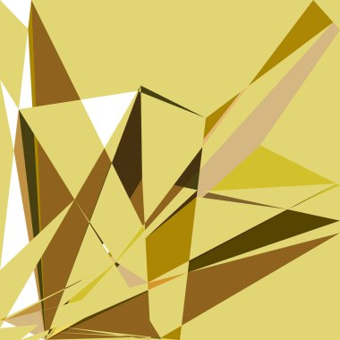 Geometrik soyutlama üretken sanat arkaplan çizimi