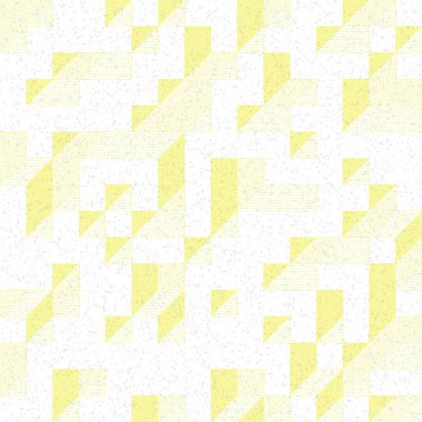 Edward Zajec 'in 1971' deki Il Cubo 'sunun uygulanması. Esasen 8 taştan oluşan bir Truchet fayans seti ve yerleştirme sanatı illüstrasyonu için kurallar