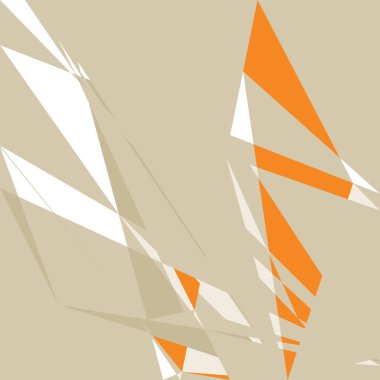 Geometrik soyutlama üretken sanat arkaplan çizimi