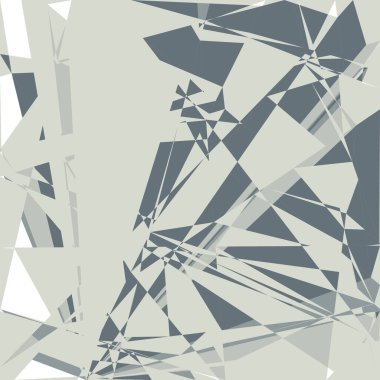 Geometrik soyutlama üretken sanat arkaplan çizimi