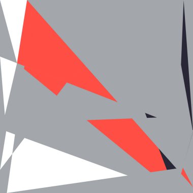 Geometrik soyutlama üretken sanat arkaplan çizimi