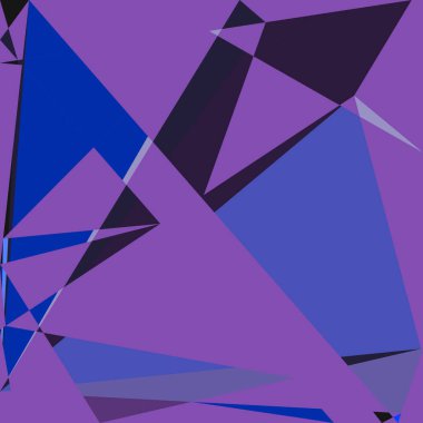 Geometrik soyutlama üretken sanat arkaplan çizimi