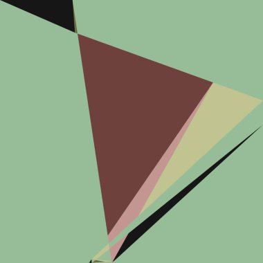 Geometrik soyutlama üretken sanat arkaplan çizimi