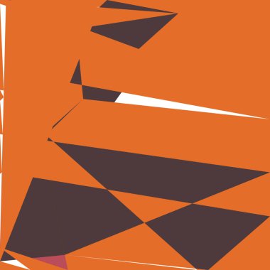 Geometrik soyutlama üretken sanat arkaplan çizimi