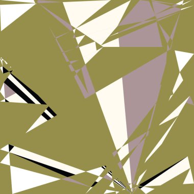 Geometrik soyutlama üretken sanat arkaplan çizimi