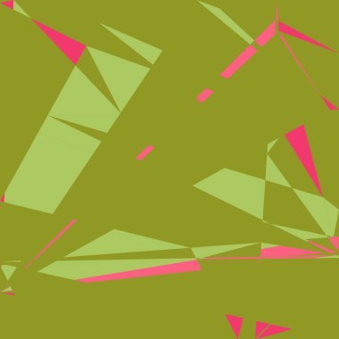 Geometrik soyutlama üretken sanat arkaplan çizimi