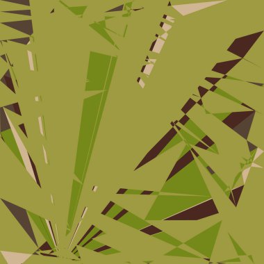 Geometrik soyutlama üretken sanat arkaplan çizimi